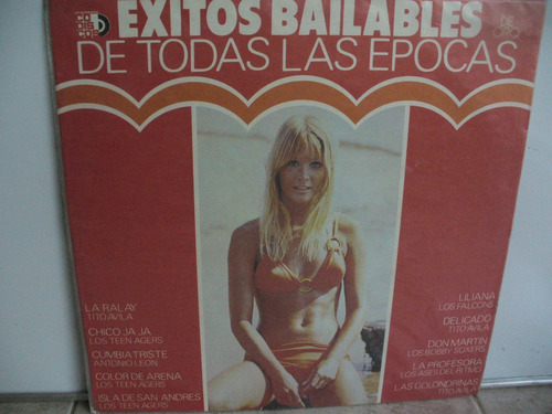 Lp Vinilo Éxitos Bailables De Todas Las Epocas