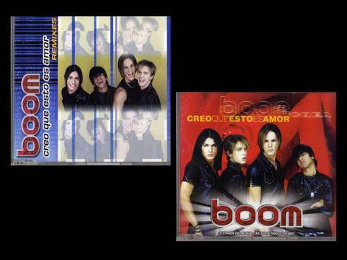 Boom  Creo Que Esto Es Amor + Remixes  2 Cd's Sencillos Raro