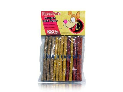 Bolsa Palitos De Carnaza Sabores O Naturales 20 Piezas