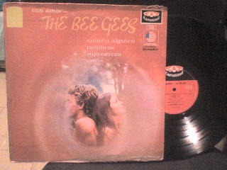 Disco Lp De Vinil O Acetato Bee Gees, Con Amor