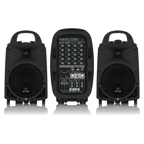 Behringer EUROPORT PPA500BT ポータブルPAシステム Ppa500bt Sistema Pa Portatil Behringer Europort . Loja Nfe