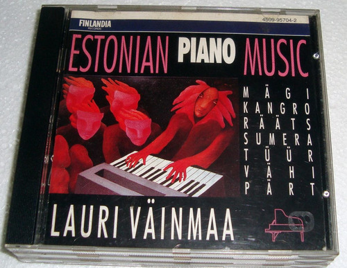 Laura Vainmaa Estonian Piano Music Cd Aleman Magi Kangro