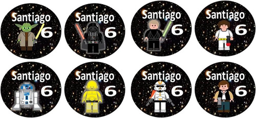 Star Wars Lego Kit Imprimible Para Tu Fiesta