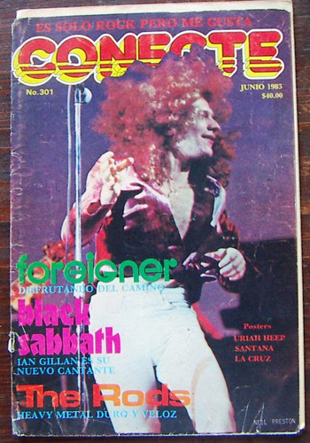 Revista  Conecte,blak Sabbath,kiss,george Harrison,the Kinks