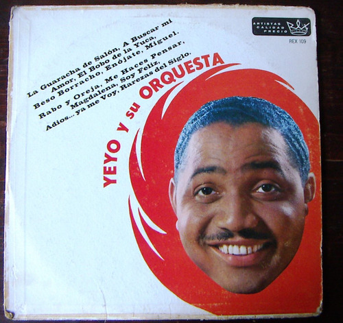 Afroantillana. Yeyo Y Orquesta. Lp 12´.la Guaracha De Salón