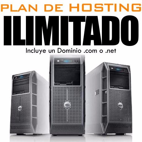 Imagen 1 de 6 de Hosting Y Dominios - Plan De Hosting Ilimitado + Dominio.com