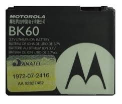 Bateria Motorola Bk60 I296,i425,i876,i877,l7 (original)