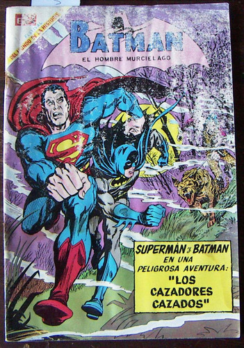 Historieta, Batman Y Superman N°482 Editorial Novaro