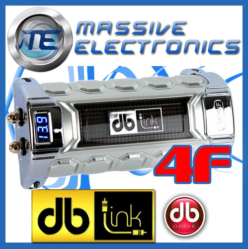 Capacitor 4 F Db Link Lcap4kf Sonido Y Amplificador Oferta