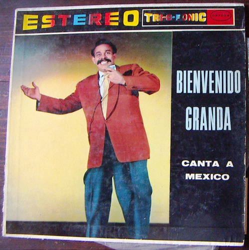 Afroantillana, Bienvenido Granda, Canta A Mexico Lp 12´ Dvn