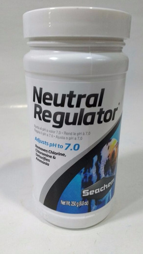 Neutral Regulator 250gr Corretivo Ph 7.0 Buffer Doce Seachem