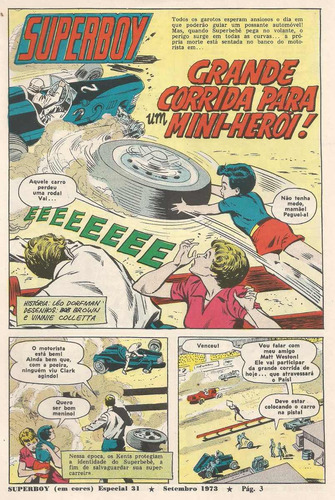 Hq Superboy Em Cores (superman) Ebal Nº 31 Legião Heróis 73 (Usado)