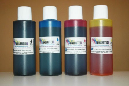 Tinta Compatible Para Recarga De Cartuchos Epson 120ml Azul