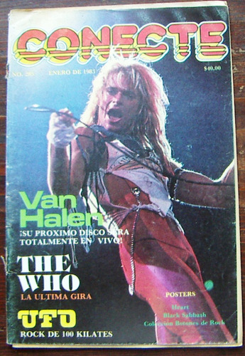 Revista Conecte,van Halen,the Doors,judas Priest,heart