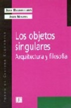 Los Objetos Singulares, Baudrillard / Nouvel, Ed. Fce