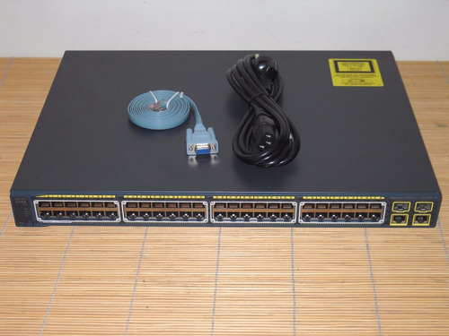 Cisco Ws-c2960-48pst-s 48-port Poe Catalyst Switch (Usado)