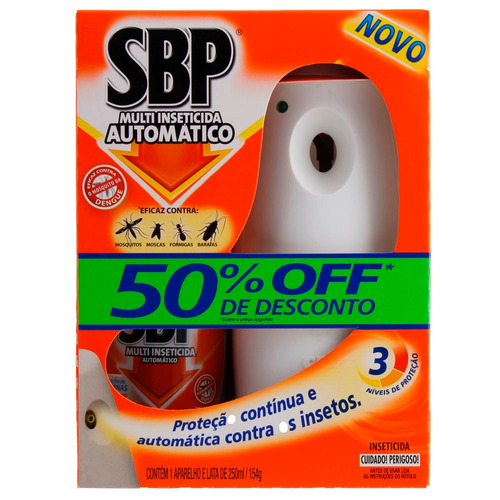 Sbp Apar Automatico 250ml ( Aparelho + Refil )