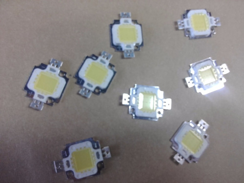 Led Alto Poder Blanco Frio 10 Watts Alta Luminosidad
