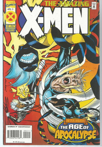 The Amazing X-men Age Of Apocalypse 02 - Bonellihq Cx149 K19