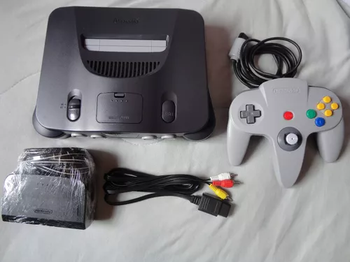 Nintendo 64*** Com 1 controle - SS Games Antigos