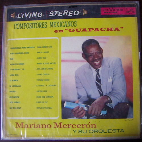 Afroantillana,mariano Merceron Y Su Orquesta Lp 12´ Dvn