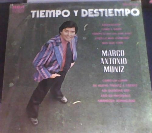 Disco Tiempo Y Destiempo De Marco Antonio Muñiz