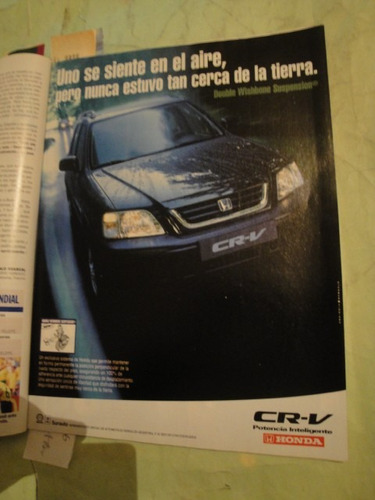 Publicidad Honda Cr-v Año 1998