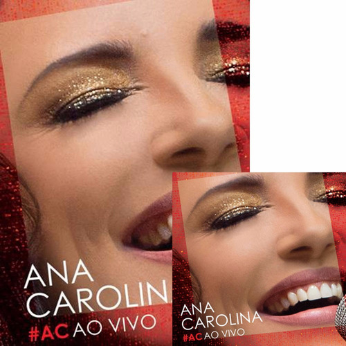 Dvd + Cd Ana Carolina #ac Ao Vivo