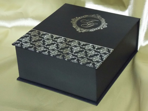 Imagem 3 de 5 de 4 Caixas Para Padrinhos Cabe 1chandon2 Taçasconvite Casament