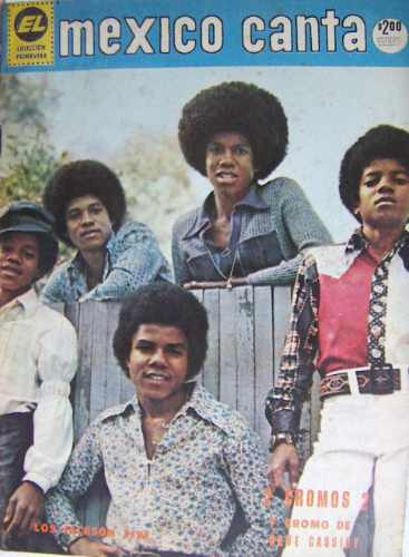Revista , Mexico Canta , Los Jackson Five  En Portada