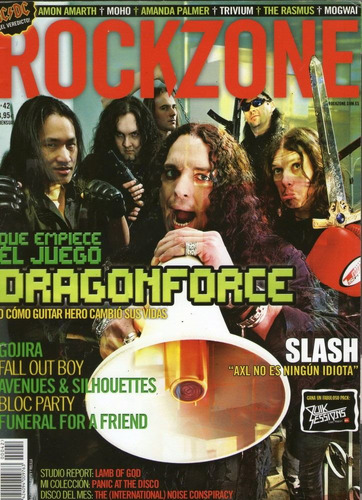 Revista Rockzone Nro. 42 * Dragonforce * Slash