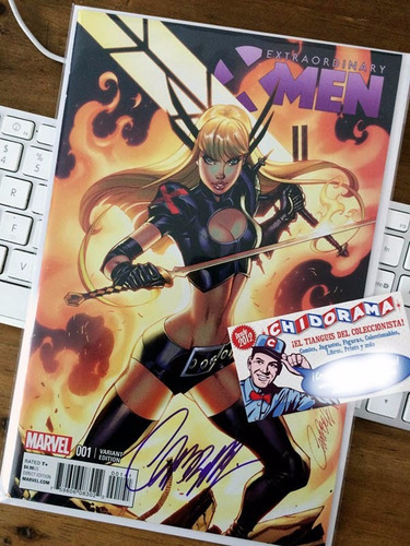 Comic - Extraordinary X-men #1 Scott Campbell Firmada Coa