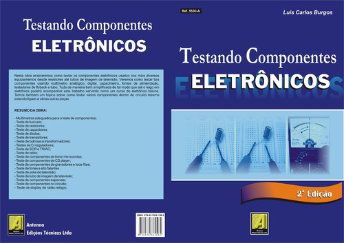 Livro Testando Componentes Eletrônicos Ref 5530a