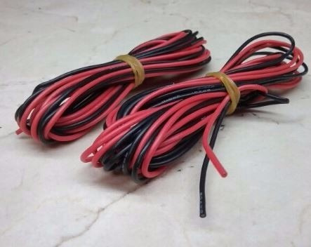 Cable Silicona Awg20 Rojo Y Negro, Arduino, Pic, Raspberr