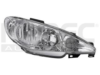 Faro Peugeot 206 2008-2009 Doble As