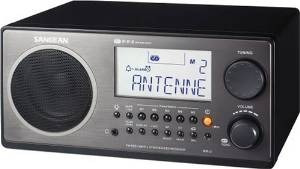 Sangean Wr-2 Digital Am / Fm Radio De Sobremesa, Negro