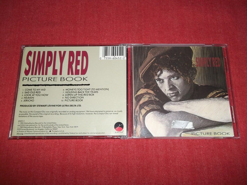 Simply Red - Picture Book Cd Imp Ed 1990 Mdisk