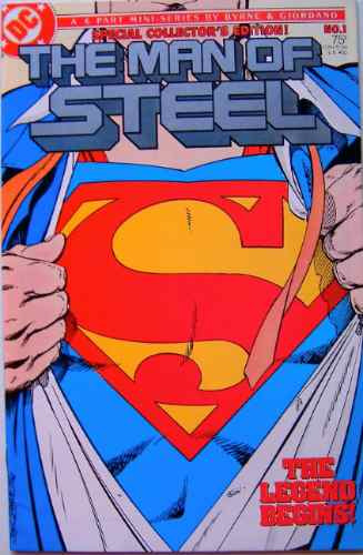 Superman / Man Of The Steel # 1 Varinte Vintage / Dc Comics