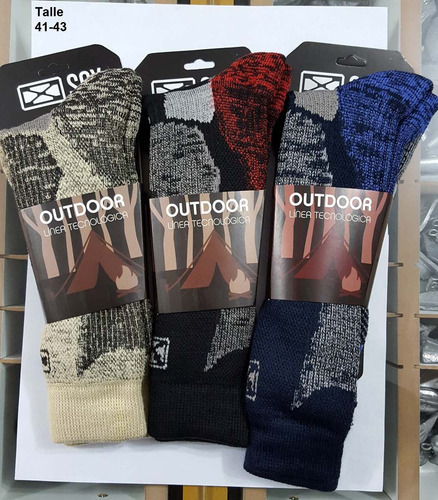 Medias Sox Outdoor Térmicas Te57a