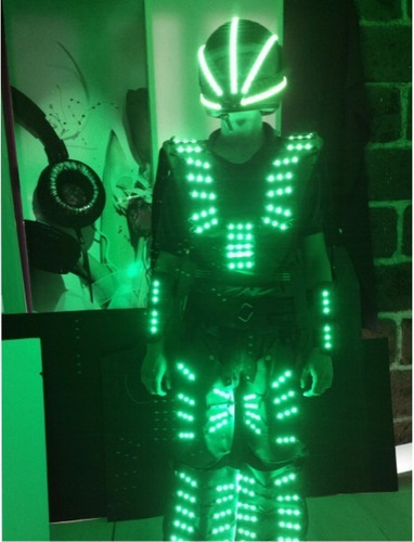 Traje Robot Led Tb 15 Para Zancos Con Descuento!!