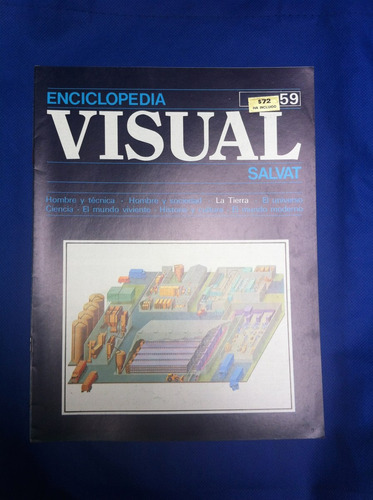 Enciclopedia Visual Salvat Fasciculo Nº59 Antiguo