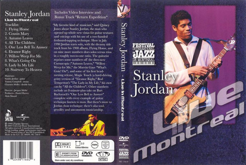 Jordan Stanley - Live In Montreal Dvd - Sb