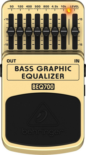 Pedal Bass Equalizer Behringer Beq700  /