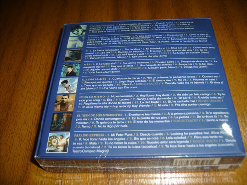 Box Cd Alejandro Sanz / Contiene 8 Cds (nuevo Y Sellado)