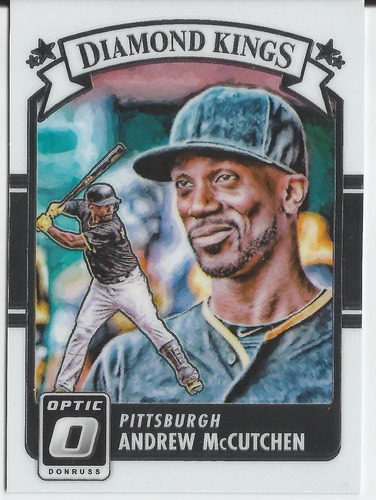 2016 Panini Donruss Optic Diamond Kings Andrew Mccutchen Pir