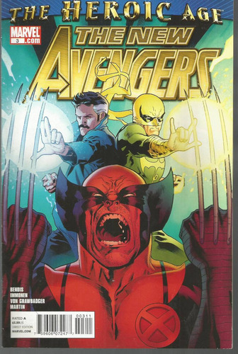 The New Avengers 03 - Marvel - Bonellihq Cx177a L19