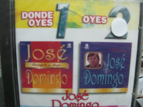 Jose Domingo Terciopelo Y Fuego Cd Sellado Dpa