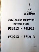 Comprar Manual De Repuestos Motor Deutz F3l913 F4l913 F5l913 F6l913