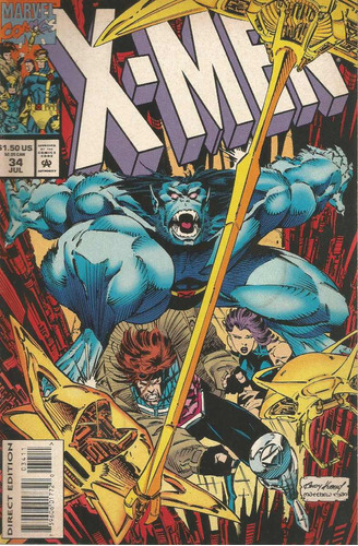 X-men 34 - Marvel - Bonellihq Cx240 P20