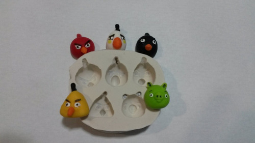 Molde De Silicona Angry Birds